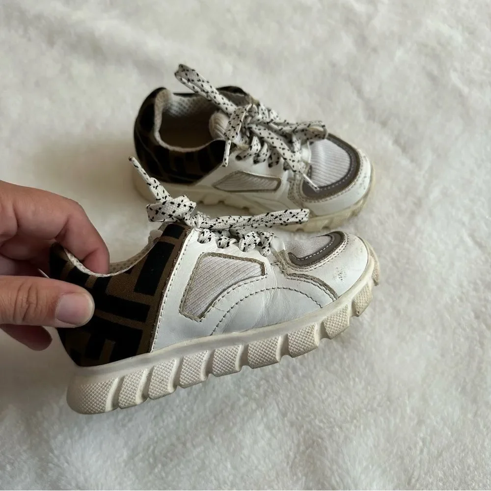 Fendi FF Trainers Kids Size 24 - Picture 1 of 13